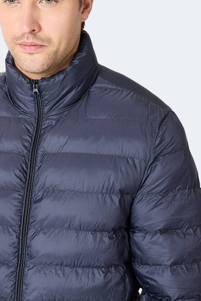 Slazenger BRAUM Erkek Şişme Lacivert Mont & Kaban