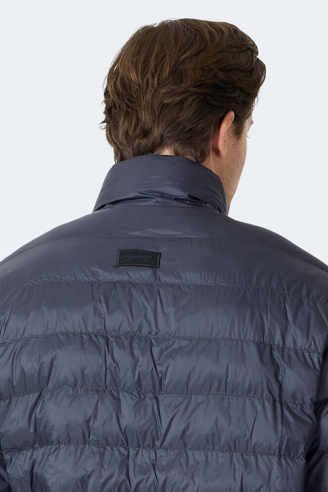 Slazenger BRAUM Erkek Şişme Lacivert Mont & Kaban