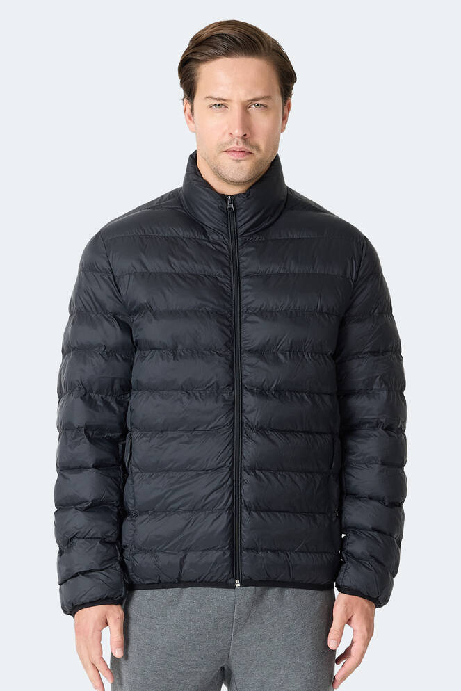 Slazenger BRAUM Erkek Şişme Siyah Mont & Kaban