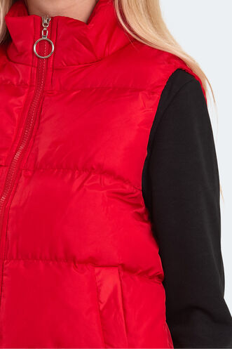 Slazenger BRAYLON Kadın Yelek Kırmızı - Thumbnail