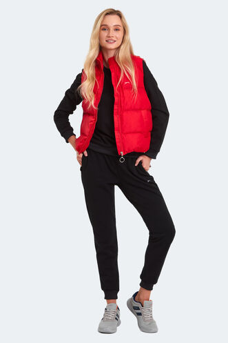 Slazenger BRAYLON Kadın Yelek Kırmızı - Thumbnail