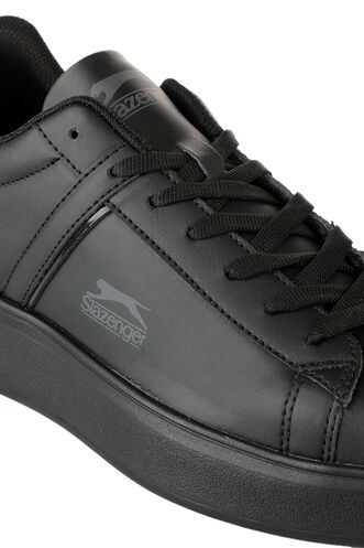 Slazenger BREAK Sneaker Erkek Ayakkabı Siyah - Siyah - Thumbnail