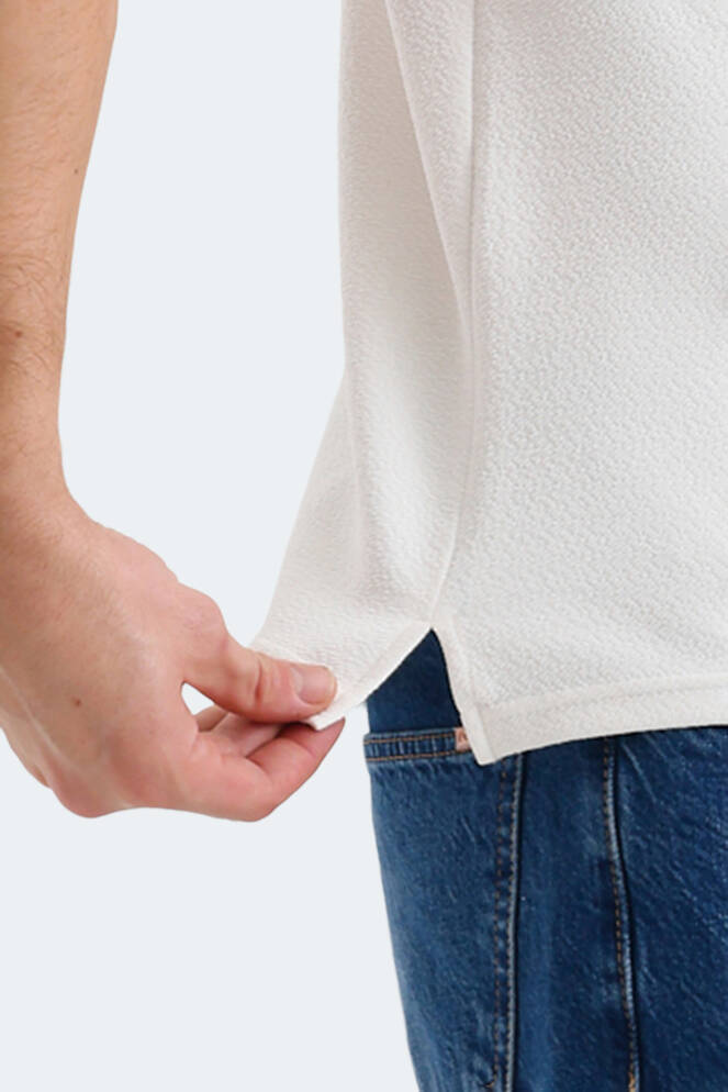 Slazenger BREEZE Erkek Ekru Tişört