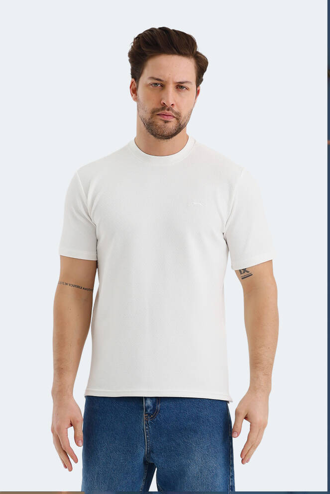 Slazenger BREEZE Erkek Ekru Tişört