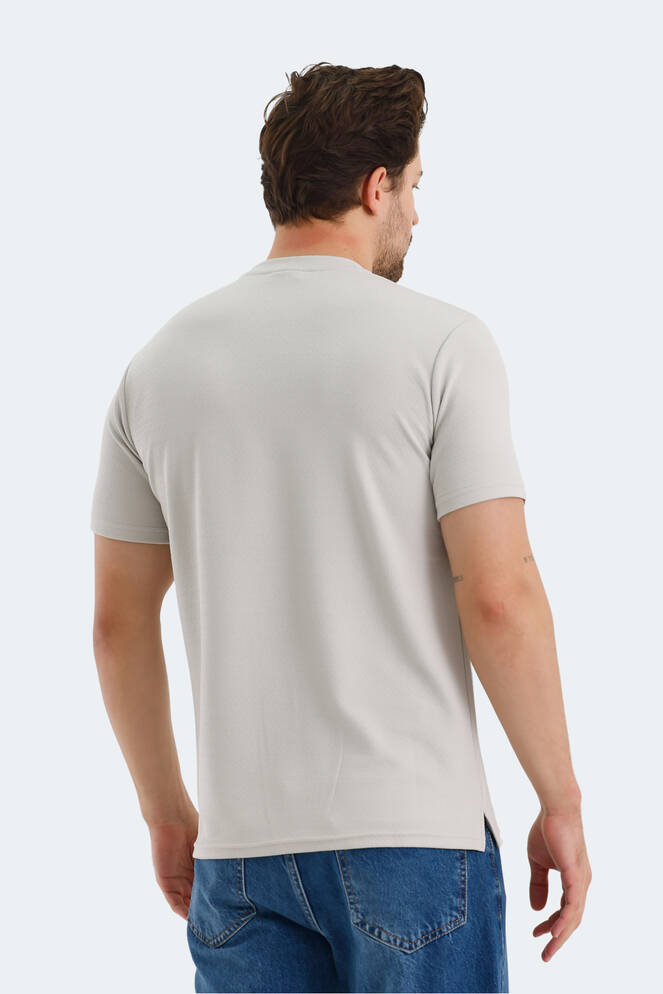 Slazenger BREEZE Erkek Gri Tişört