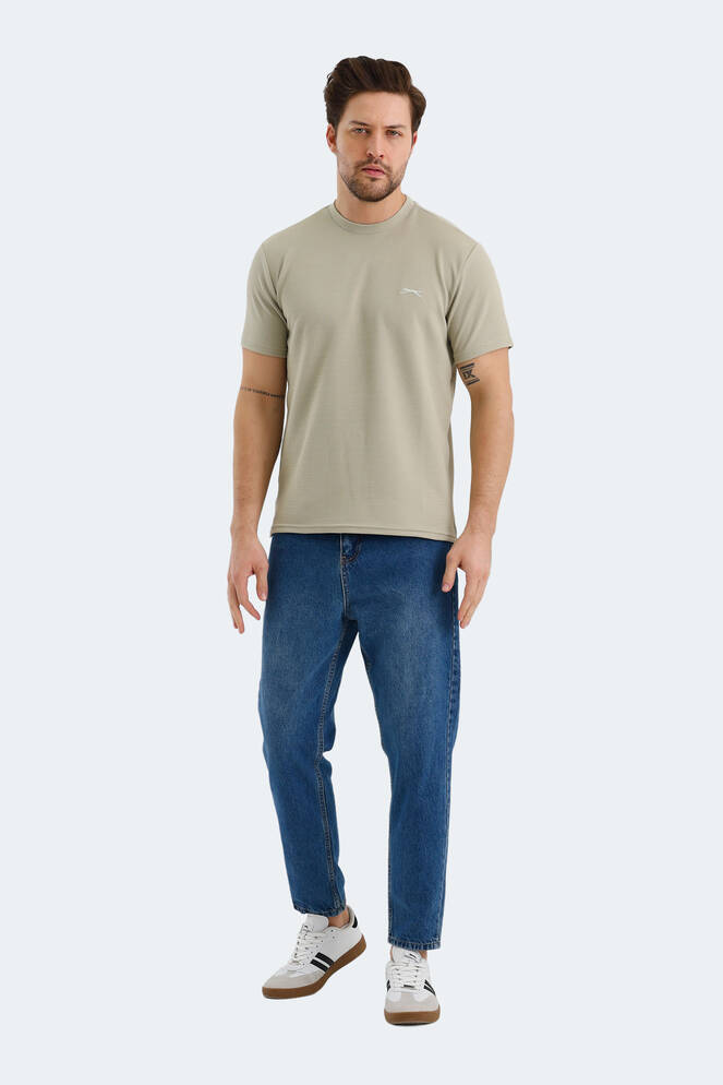Slazenger BREEZE Erkek Haki Tişört