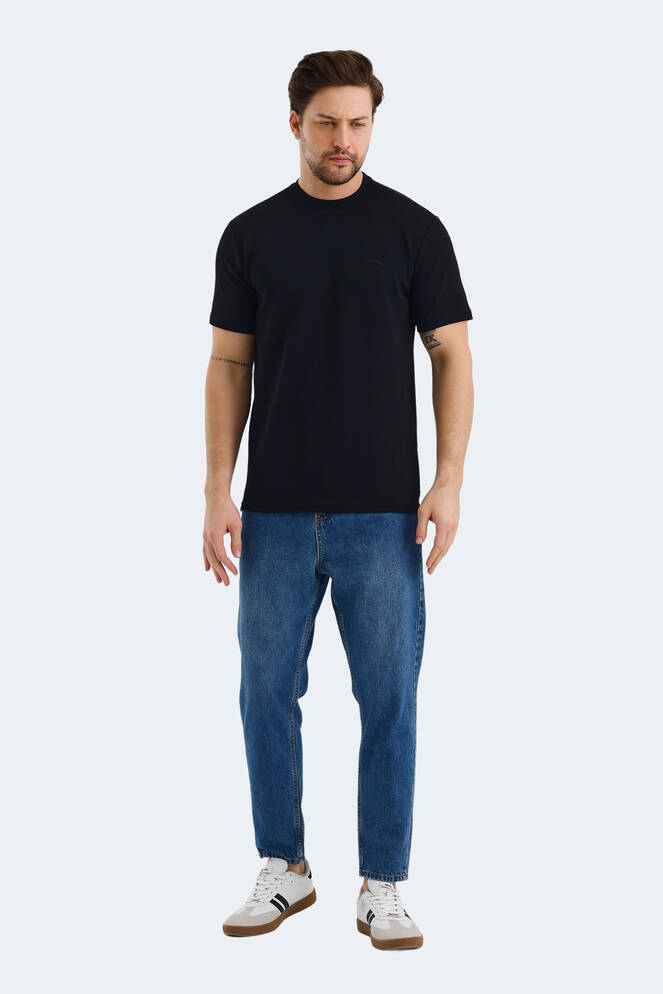 Slazenger BREEZE Erkek Siyah Tişört