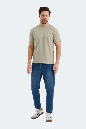 Slazenger BREEZE Men's T-Shirt Khaki - Thumbnail