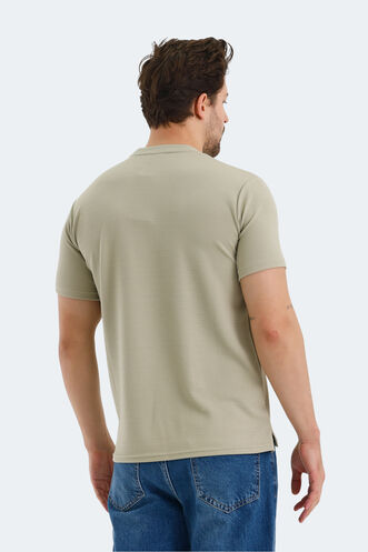 Slazenger BREEZE Men's T-Shirt Khaki - Thumbnail