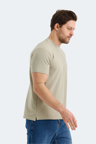 Slazenger BREEZE Men's T-Shirt Khaki - Thumbnail