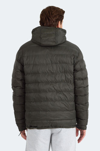 Slazenger BRELIS Erkek Çift Taraflı Bej Mont & Kaban - Thumbnail