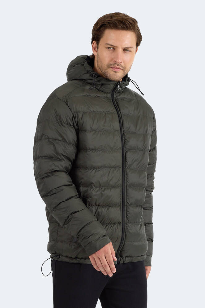 Slazenger BRELIS Erkek Çift Taraflı Lacivert Mont & Kaban