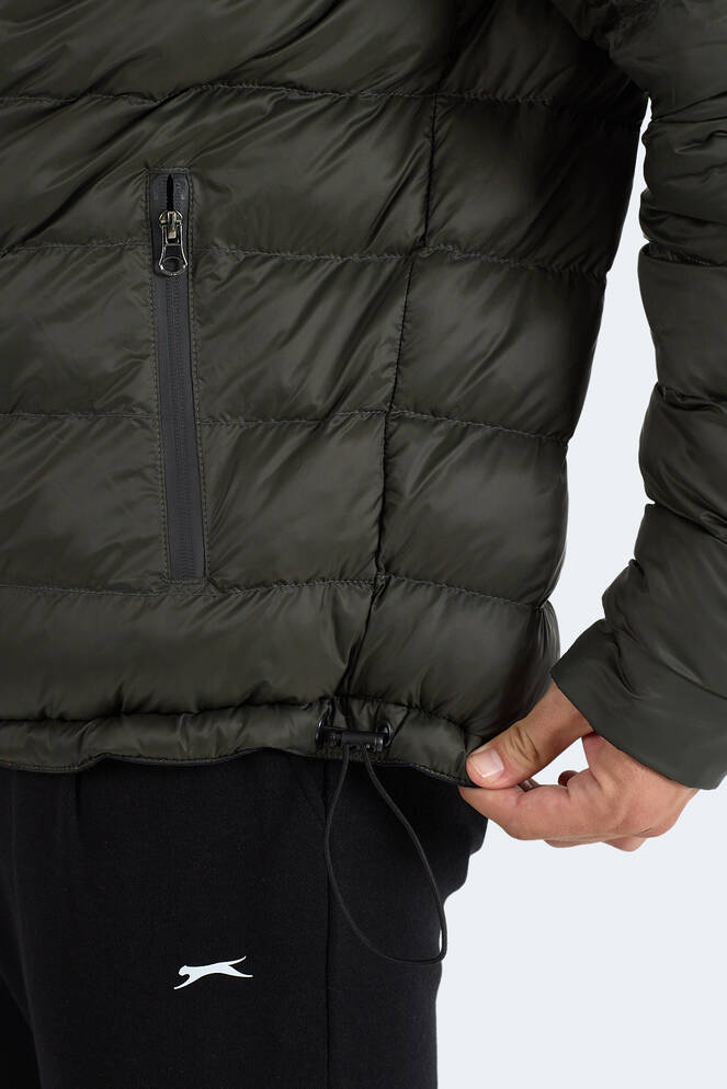 Slazenger BRELIS Erkek Çift Taraflı Lacivert Mont & Kaban