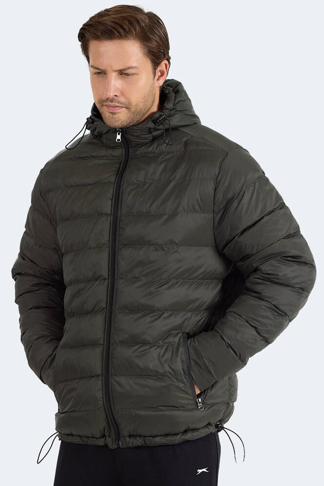 Slazenger BRELIS Erkek Çift Taraflı Lacivert Mont & Kaban