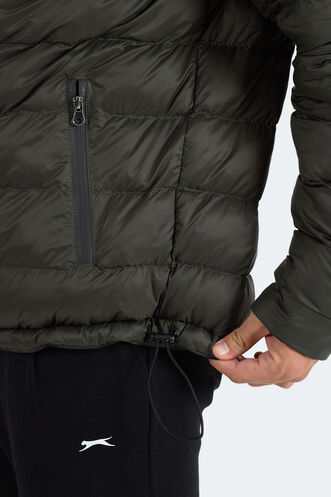 Slazenger BRELIS Erkek Çift Taraflı Lacivert Mont & Kaban - Thumbnail