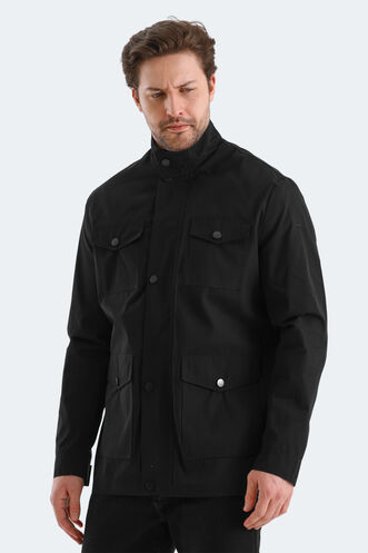 Slazenger BROOKS Men's Coat Black - Thumbnail