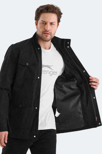 Slazenger BROOKS Men's Coat Black - Thumbnail