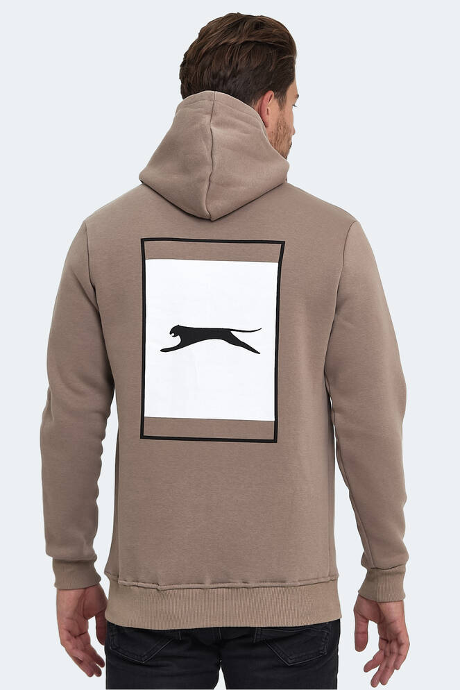 Slazenger BUSTER Erkek Sweatshirt Taş Gri