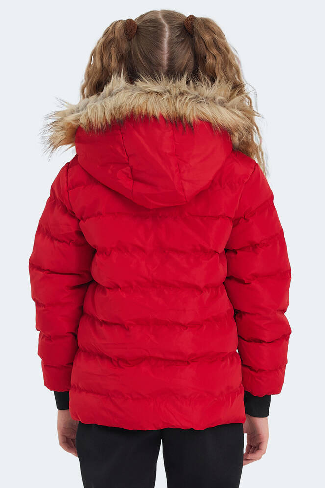 Slazenger CALISTO Unisex Çocuk Palto & Ceket Kırmızı