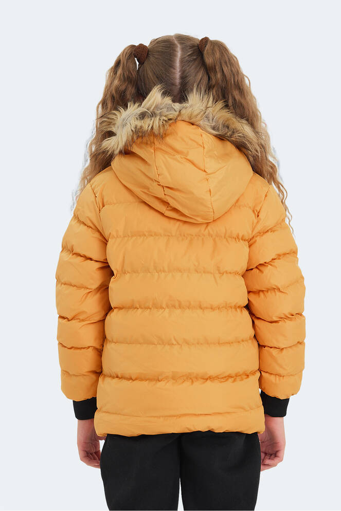 Slazenger CALISTO Unisex Çocuk Palto & Ceket Sarı