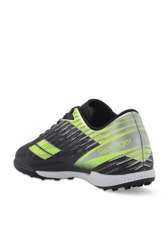 Slazenger CAMBLY Boys' Football Shoes Black - Green - Thumbnail