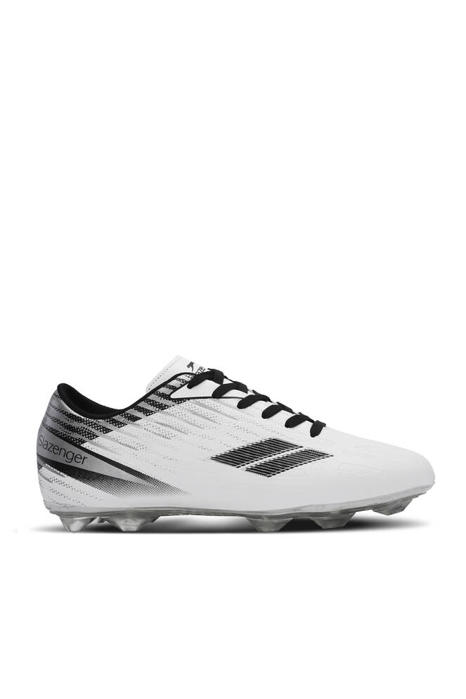 Slazenger CAMBLY Erkek Çocuk Futbol Ayakkabıları Beyaz - Siyah