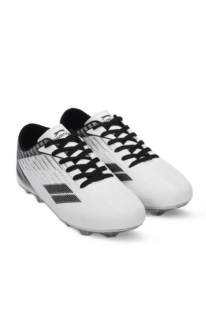 Slazenger CAMBLY Erkek Çocuk Futbol Ayakkabıları Beyaz - Siyah