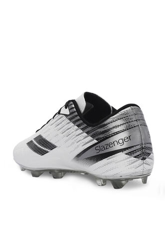 Slazenger CAMBLY Erkek Çocuk Futbol Ayakkabıları Beyaz - Siyah - Thumbnail