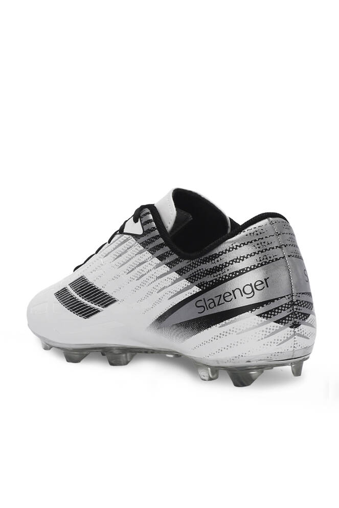 Slazenger CAMBLY Erkek Çocuk Futbol Ayakkabıları Beyaz - Siyah