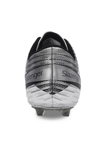 Slazenger CAMBLY Erkek Çocuk Futbol Ayakkabıları Beyaz - Siyah - Thumbnail