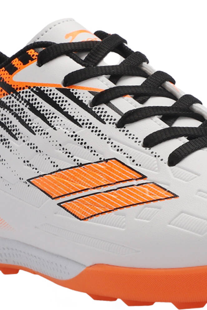 Slazenger CAMBLY Erkek Çocuk Futbol Ayakkabıları Beyaz - Turuncu