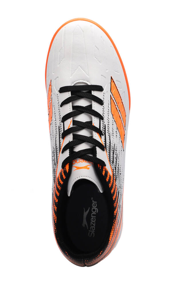 Slazenger CAMBLY Erkek Çocuk Futbol Ayakkabıları Beyaz - Turuncu