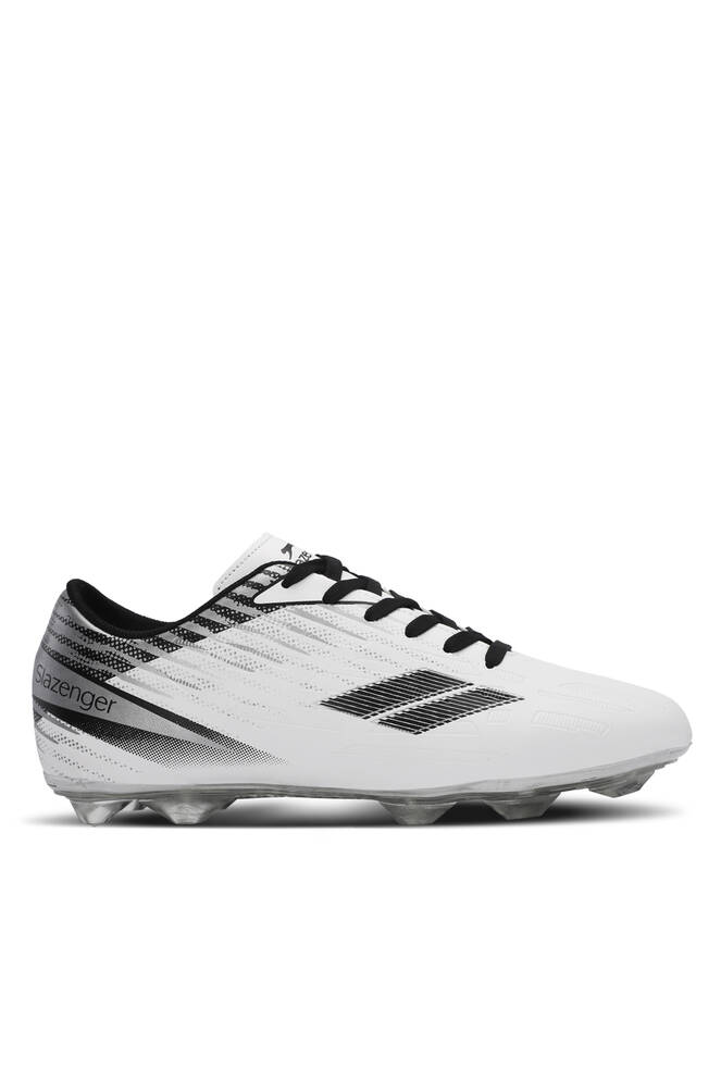 Slazenger CAMBLY Erkek Futbol Ayakkabıları Beyaz - Siyah