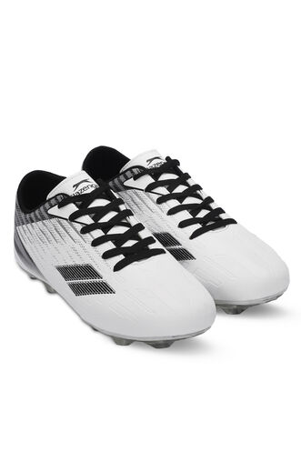 Slazenger CAMBLY Erkek Futbol Ayakkabıları Beyaz - Siyah - Thumbnail