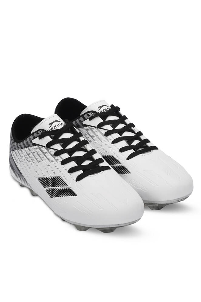Slazenger CAMBLY Erkek Futbol Ayakkabıları Beyaz - Siyah