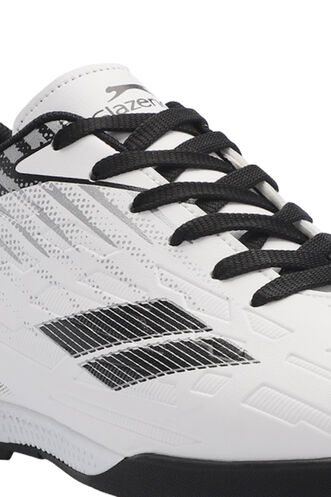 Slazenger CAMBLY Erkek Futbol Ayakkabıları Beyaz - Siyah - Thumbnail