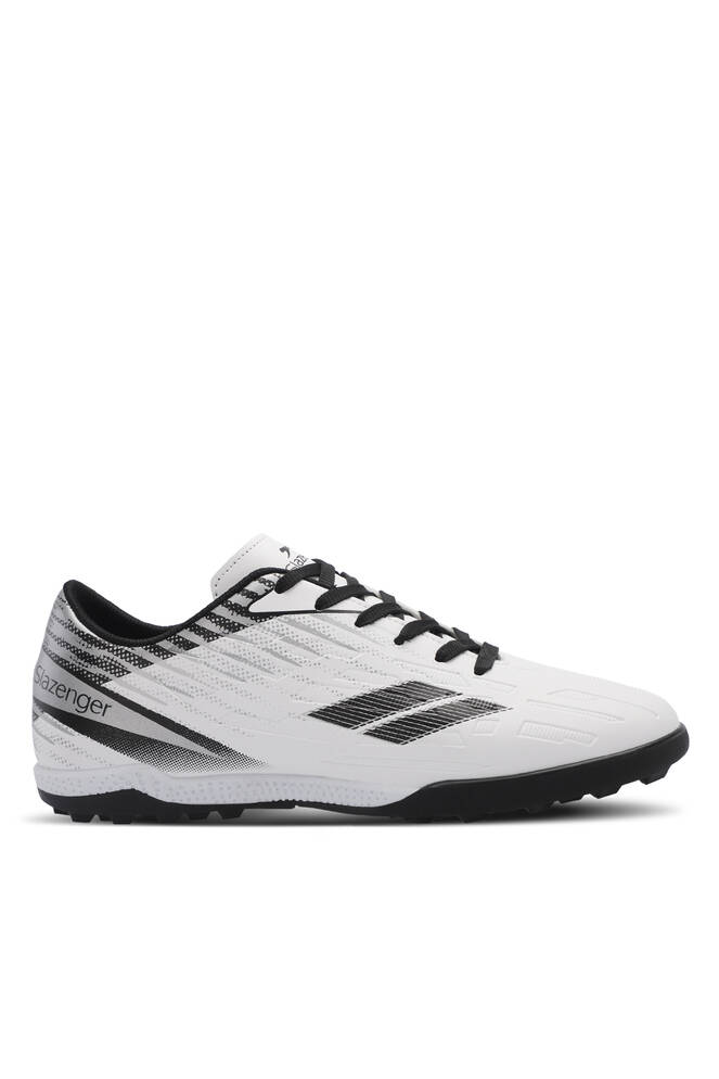 Slazenger CAMBLY Erkek Futbol Ayakkabıları Beyaz - Siyah