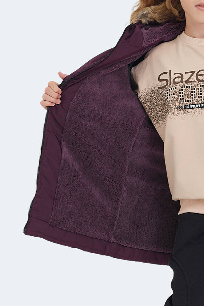 Slazenger CAMELIA Kız Çocuk Mont & Ceket Mor