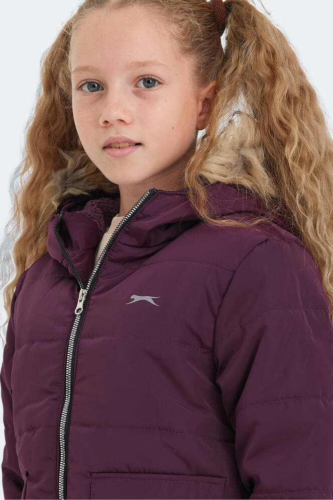 Slazenger CAMELIA Kız Çocuk Mont & Ceket Mor