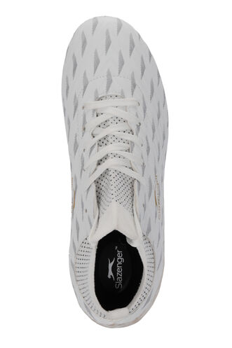 Slazenger CAMILO KR Erkek Çocuk Krampon Beyaz Futbol Ayakkabısı - Thumbnail