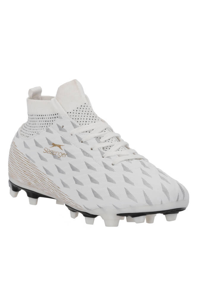 Slazenger CAMILO KR Erkek Çocuk Krampon Beyaz Futbol Ayakkabısı