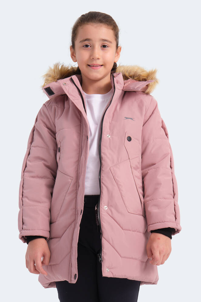 Slazenger CAMRON Kız Çocuk Mont & Ceket Pudra