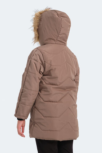 Slazenger CAMRON Unisex Çocuk Mont & Ceket Bej - Thumbnail