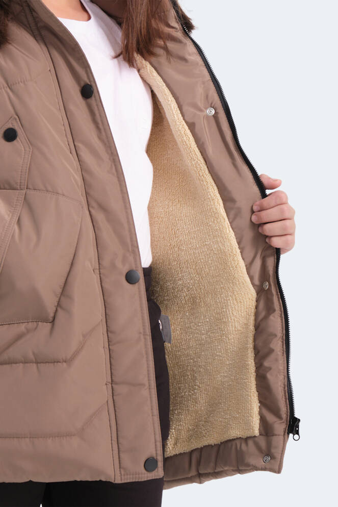 Slazenger CAMRON Unisex Çocuk Mont & Ceket Bej