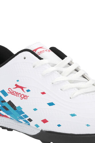 Slazenger CANARIA Erkek Çocuk Halı Saha Beyaz Futbol Ayakkabısı - Thumbnail