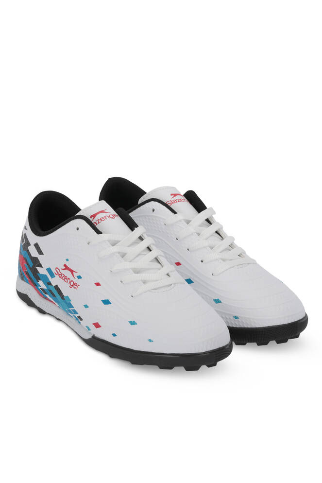 Slazenger CANARIA Erkek Halı Saha Beyaz Futbol Ayakkabısı