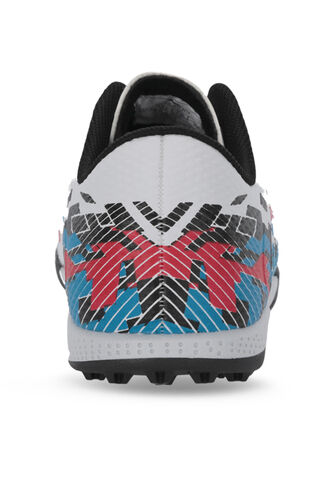 Slazenger CANARIA Erkek Halı Saha Beyaz Futbol Ayakkabısı - Thumbnail