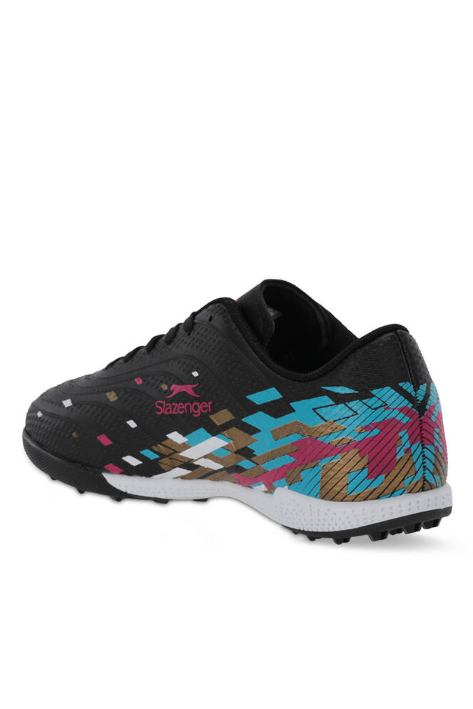 Slazenger CANARIA Erkek Halı Saha Siyah Futbol Ayakkabısı