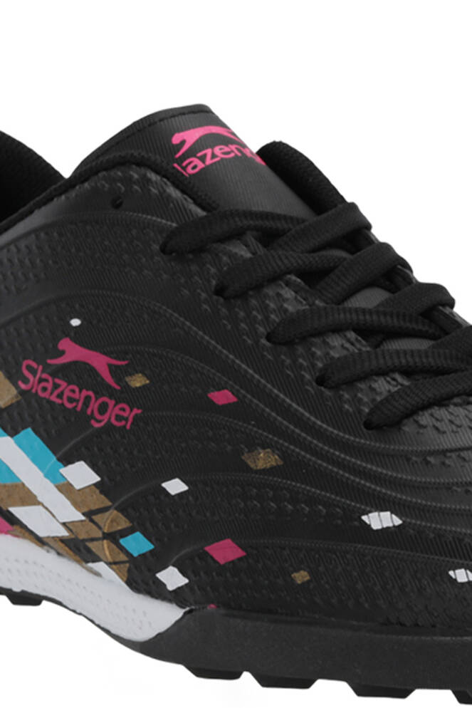 Slazenger CANARIA Erkek Halı Saha Siyah Futbol Ayakkabısı