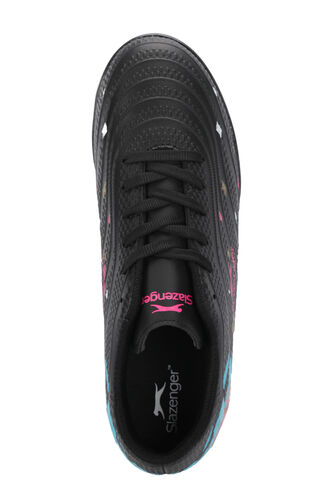 Slazenger CANARIA Erkek Halı Saha Siyah Futbol Ayakkabısı - Thumbnail